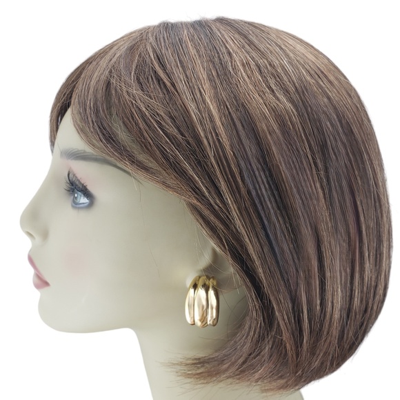 Tiffany & Co. 18K Yellow Gold Ribbed Clip-On Earrings #18483 - Picture 6 of 7